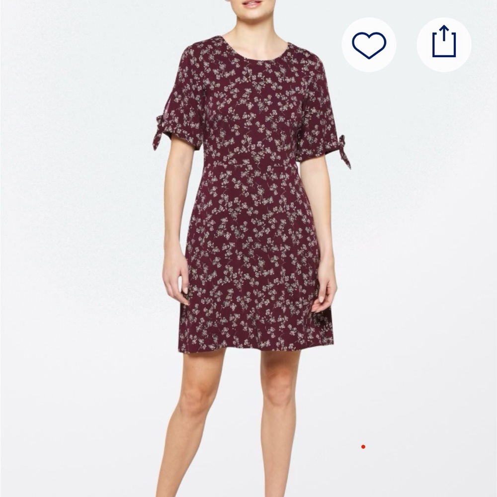 Burgundy dress, new with tags.